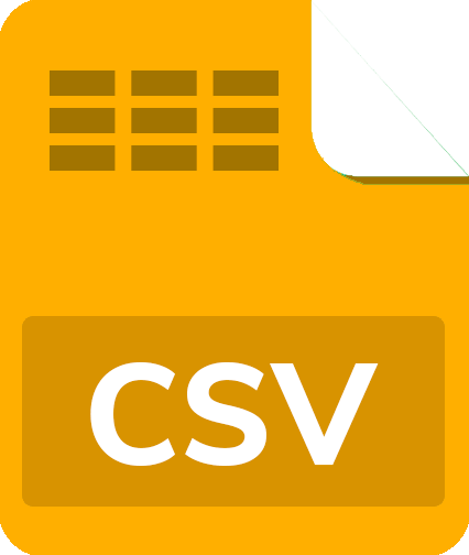 Archivo CSV de género